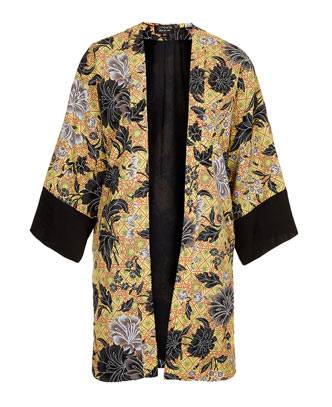 topshop kimono florar